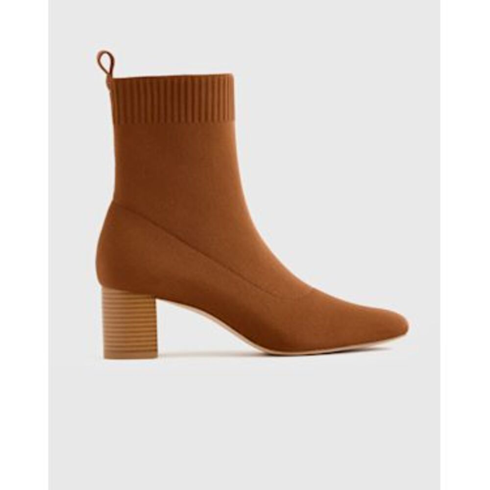 Eco Knit Heeled Boot